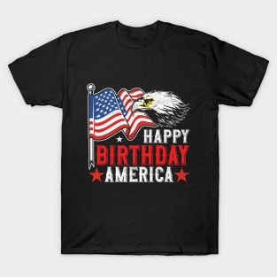 Happy Birthday America - Independence Day 4th July 2022 T-Shirt